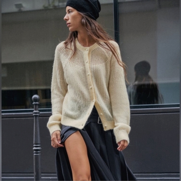 Zara Sweaters - Zara wool blend sweater cardigan knitted